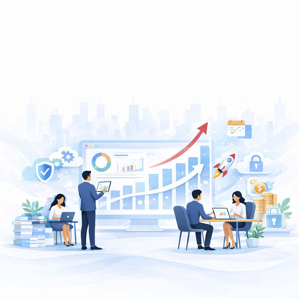 Techril's mission — enterprise software for growing businesses